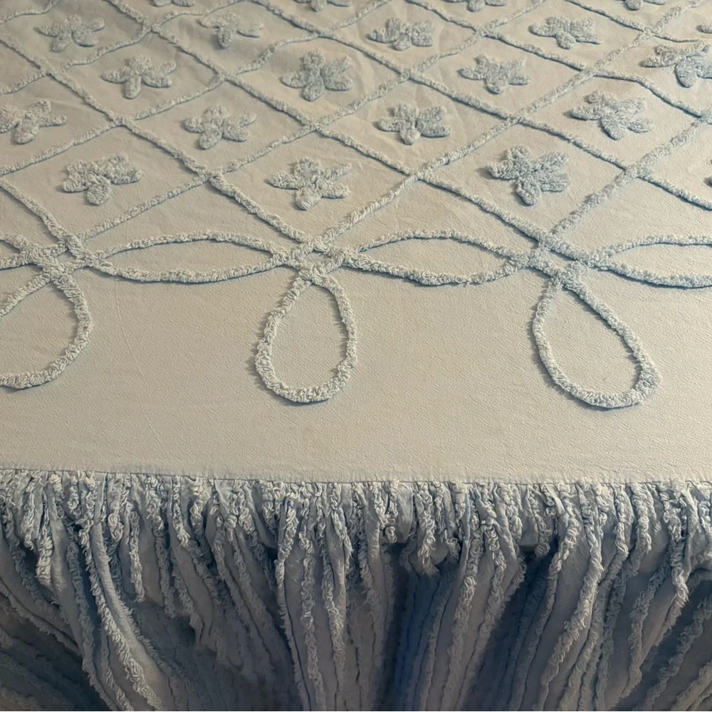 Mary Jane vintage chenille